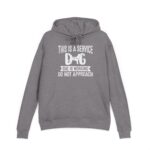 Female Service Dog Hoodie - Unisex French Terry Pullover - Image 21