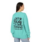 Dog in Training Sweatshirt, Unisex ComfortWash Crewneck Sweatshirt - Image 18