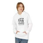 Unisex Dog Training Hoodie-Cozy Fleece Sweatshirt - Image 3