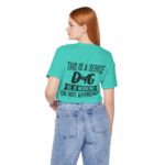 Service Dog Awareness Tee, Unisex Jersey Short Sleeve Tee - Image 54