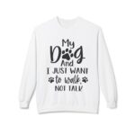 My Dog Sweatshirt, Fleece Crewneck - Image 5