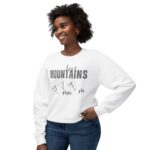 Mountains-Unisex Lightweight Crewneck Sweatshirt - Image 7