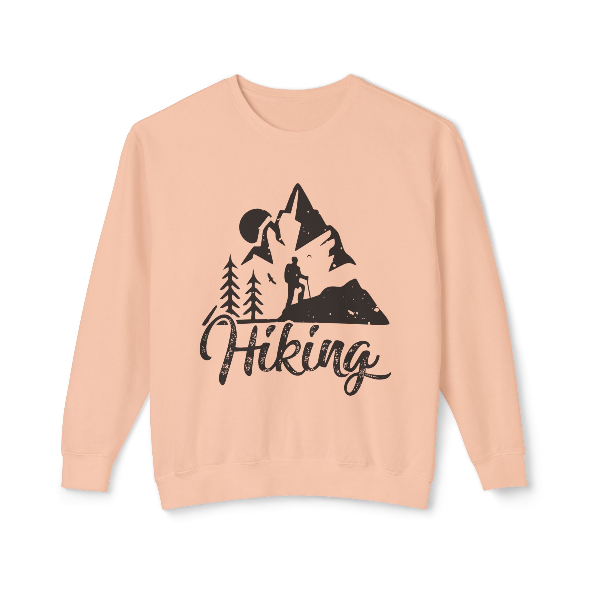 4856623409813065331_2048.jpeg Hiking Adventure Sweatshirt | Unisex Lightweight Crewneck - Image 1