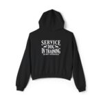 Service Dog Training Women's Cinched Hoodie - Image 3