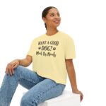 Meet a Dog's Needs-Women's Boxy Tee - Image 5