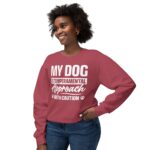 My Dog is Temperamental Sweatshirt, Unisex Crewneck - Image 27