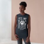 Yes, My Dog Is Cute-But He is in Training-Unisex Tank Top - Image 28