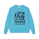 Dog in Training Sweatshirt, Unisex ComfortWash Crewneck Sweatshirt - Image 24