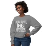 Female Service Dog Awareness Crewneck Sweatshirt - Image 31