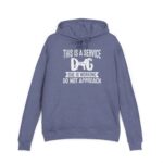 Female Service Dog Hoodie - Unisex French Terry Pullover - Image 16