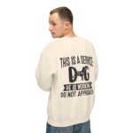 Male Service Dog Awareness Crewneck Sweatshirt | Unisex Lightweight - Image 18