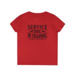 Service Dog Training V-Neck T-Shirt - Image 2