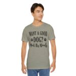 Meet A Dog's Needs Unisex Jersey Short Sleeve Tee - Image 45