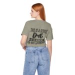 Service Dog Awareness Tee, Unisex Jersey Short Sleeve Tee - Image 6