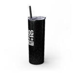 Evil Dog Skinny Tumbler – Stylish Gift for Dog Lovers - Image 8