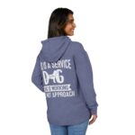 Female Service Dog Hoodie - Unisex French Terry Pullover - Image 19