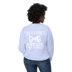 Female Service Dog Awareness Crewneck Sweatshirt - Image 40
