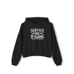 Service Dog Training Women's Cinched Hoodie - Image 2