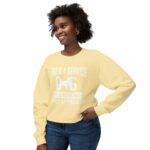 Female Service Dog Awareness Crewneck Sweatshirt - Image 7