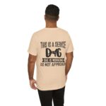 Service Dog Awareness Tee | Unisex Jersey Short Sleeve T-Shirt - Image 6