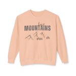 Mountains-Unisex Lightweight Crewneck Sweatshirt - Image 13
