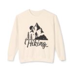 Hiking Adventure Sweatshirt | Unisex Lightweight Crewneck - Image 9