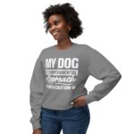 My Dog is Temperamental Sweatshirt, Unisex Crewneck - Image 11