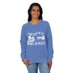 Unisex Hiking in Peace Sweatshirt - Cozy Crewneck for Nature Lovers - Image 13