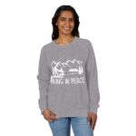 Unisex Hiking in Peace Sweatshirt - Cozy Crewneck for Nature Lovers - Image 28